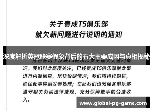 深度解析英冠联赛假象背后的五大主要成因与真相揭秘 深度解析英冠联赛假象背后的五大主要成因与真相揭秘